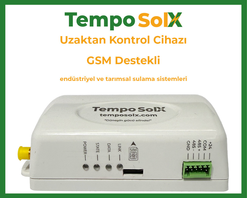 TempoSolX Uzaktan Enerji Yönetim Cihazı
